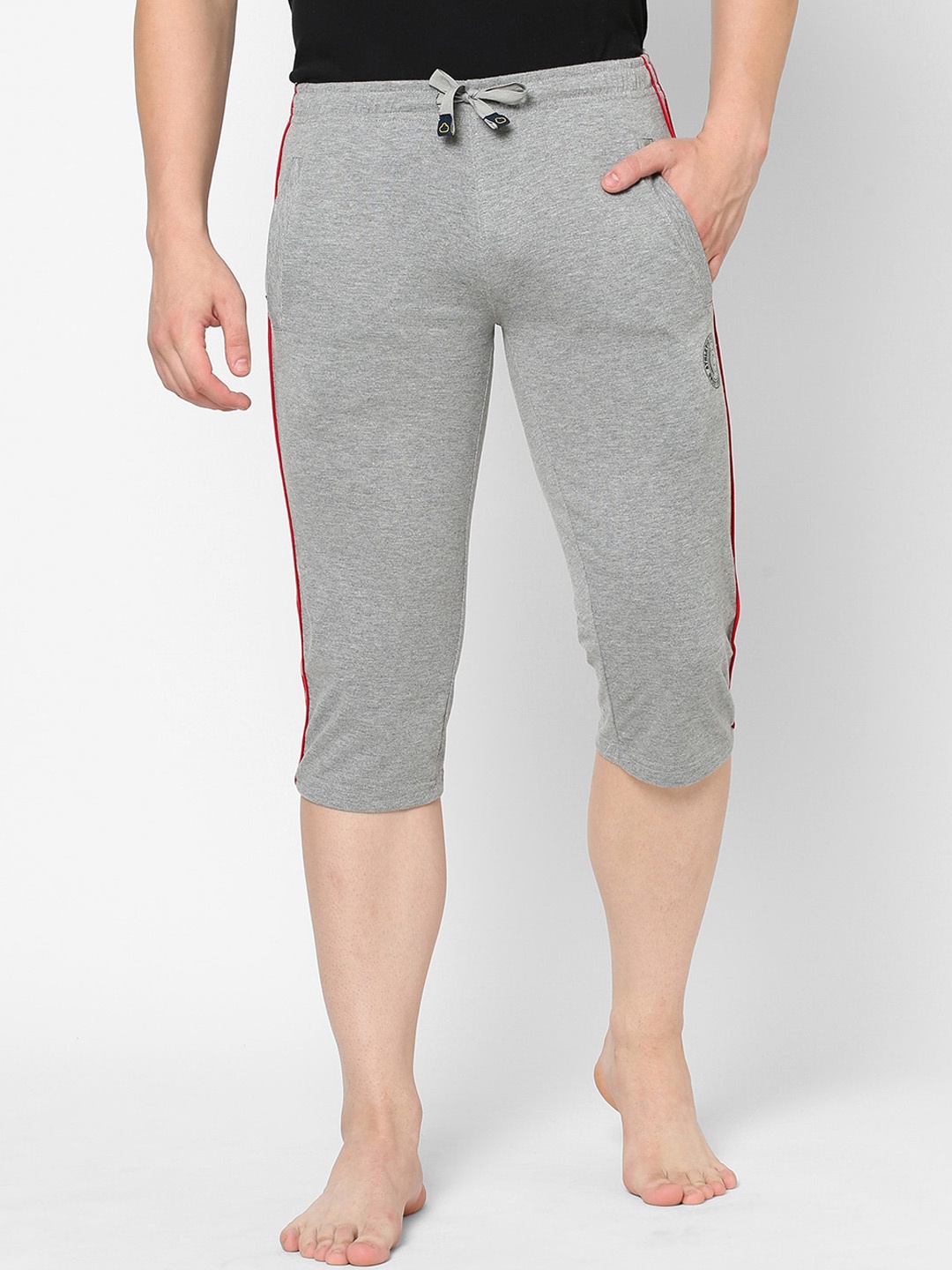 

Sweet Dreams Men Grey Running Cotton Shorts