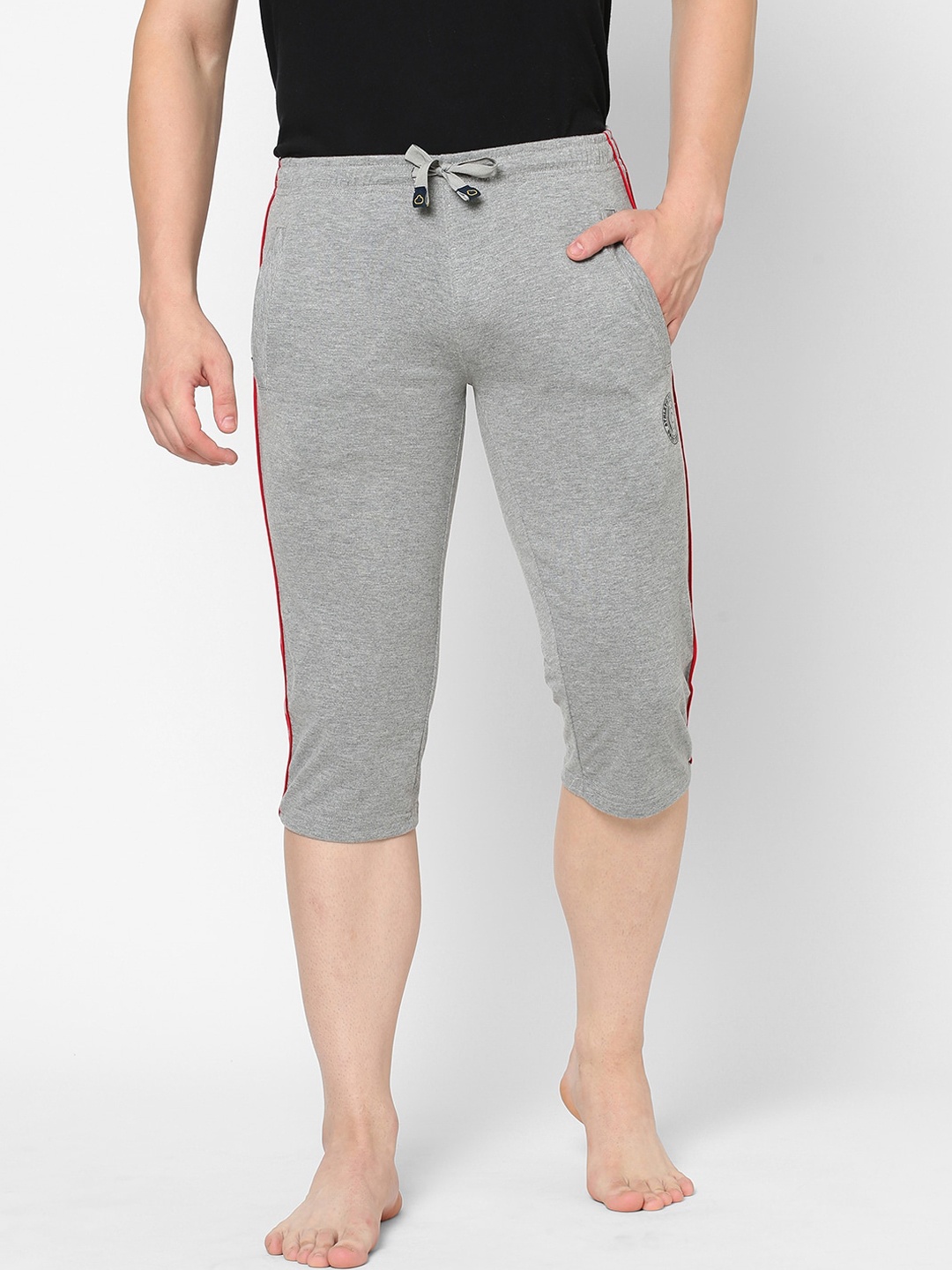 

Sweet Dreams Men Grey Cotton Casual Shorts