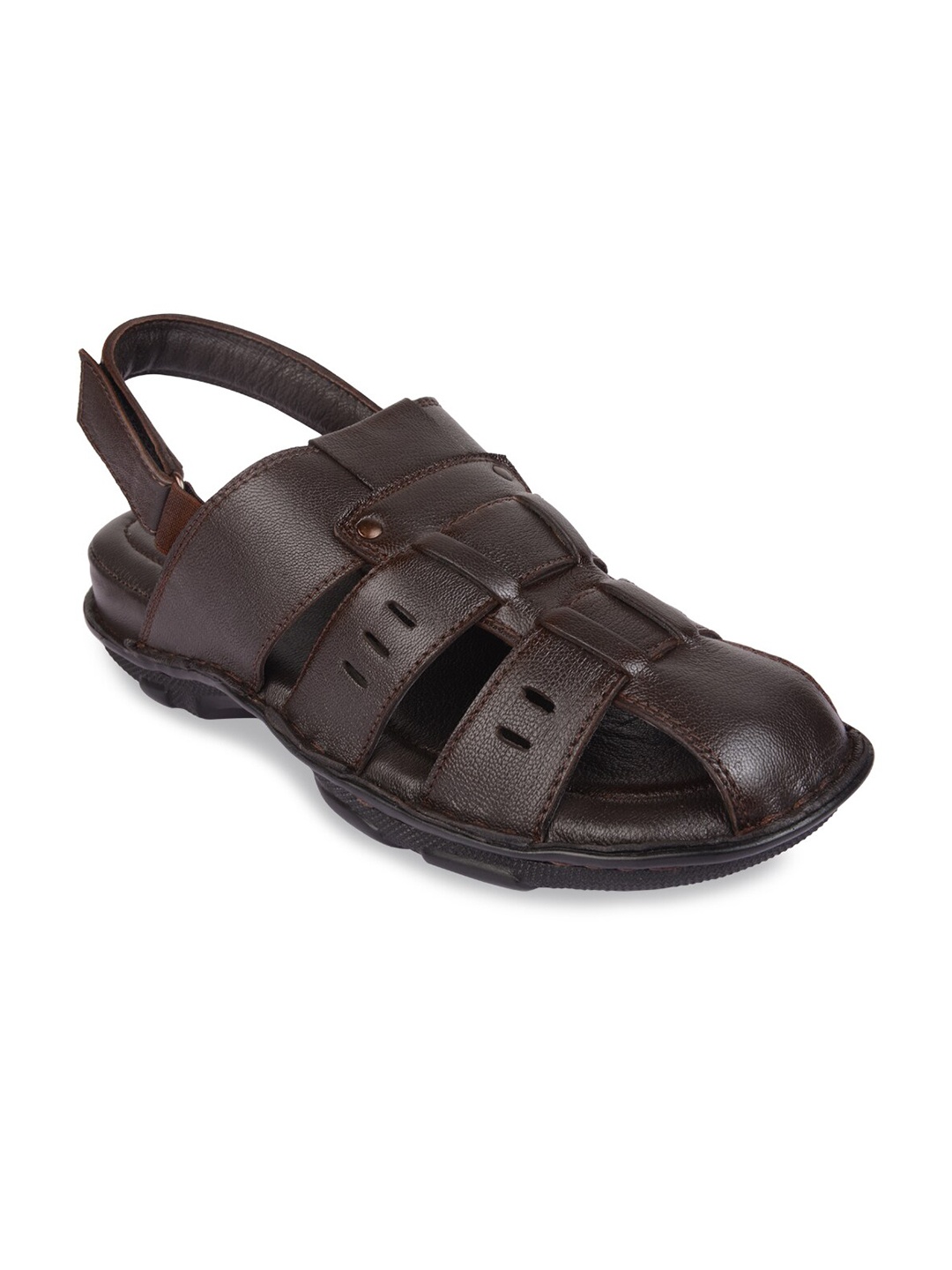 

Regal Men Brown Leather Fisherman Sandals