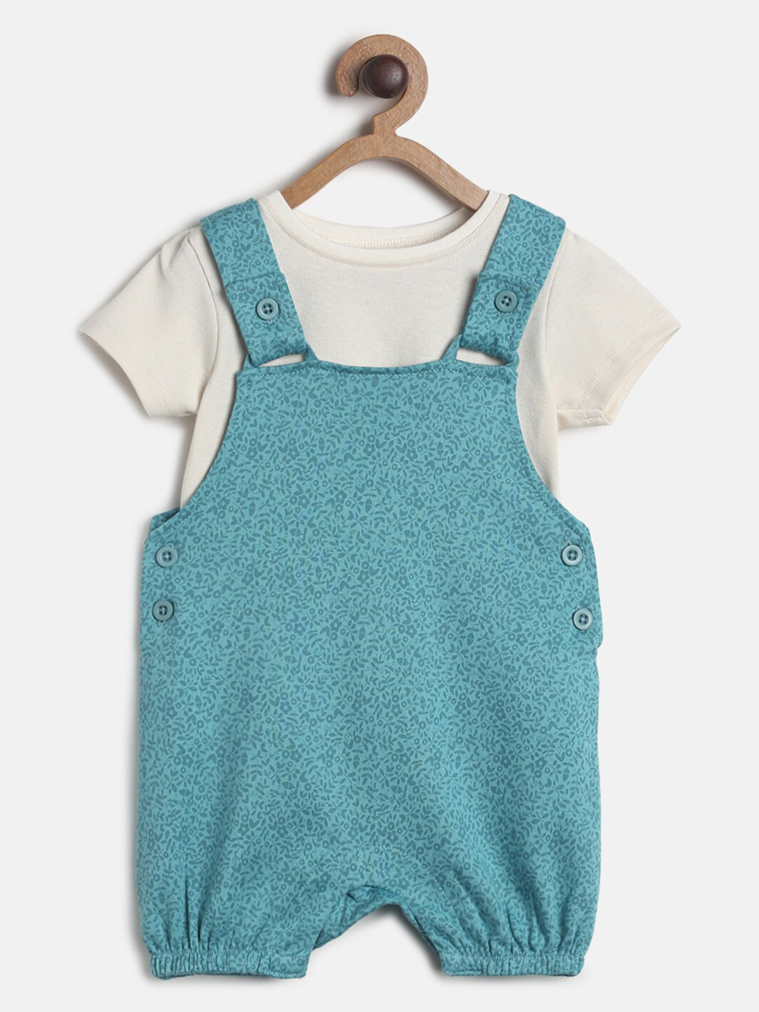 

MINI KLUB Girls Blue & White T-shirt with Shorts