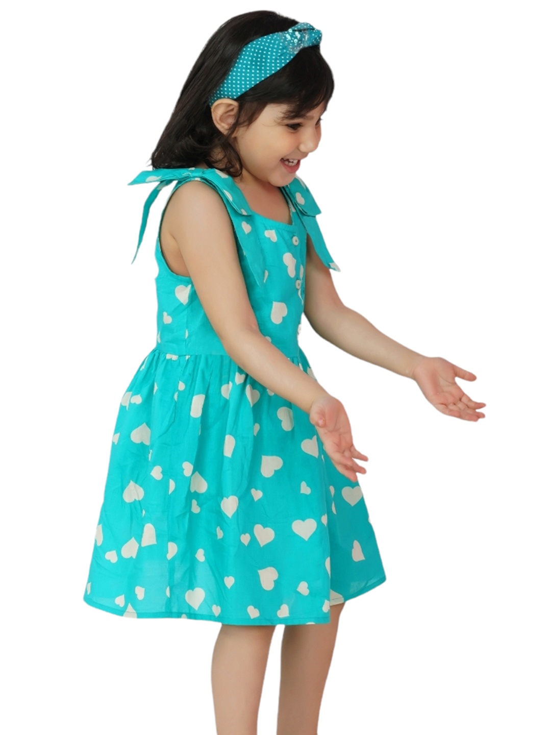 

Dress My Angel Green Floral Dresses