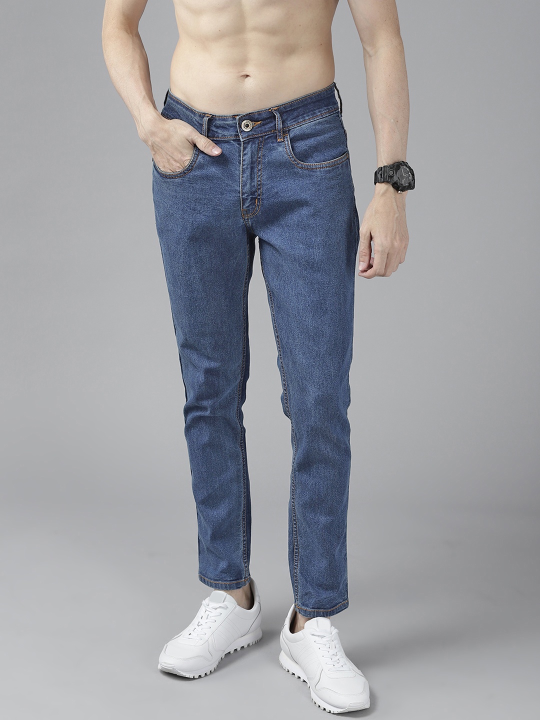 

Roadster Men Blue Skinny Fit Stretchable Jeans