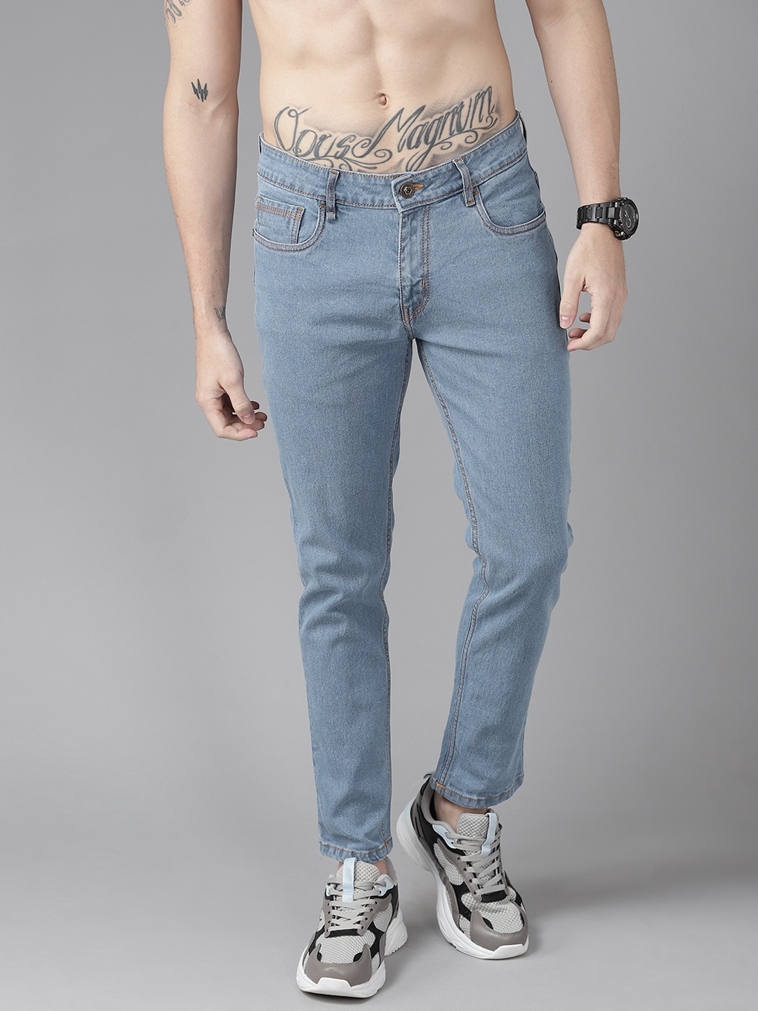 

Roadster Men Blue Skinny Fit Stretchable Jeans