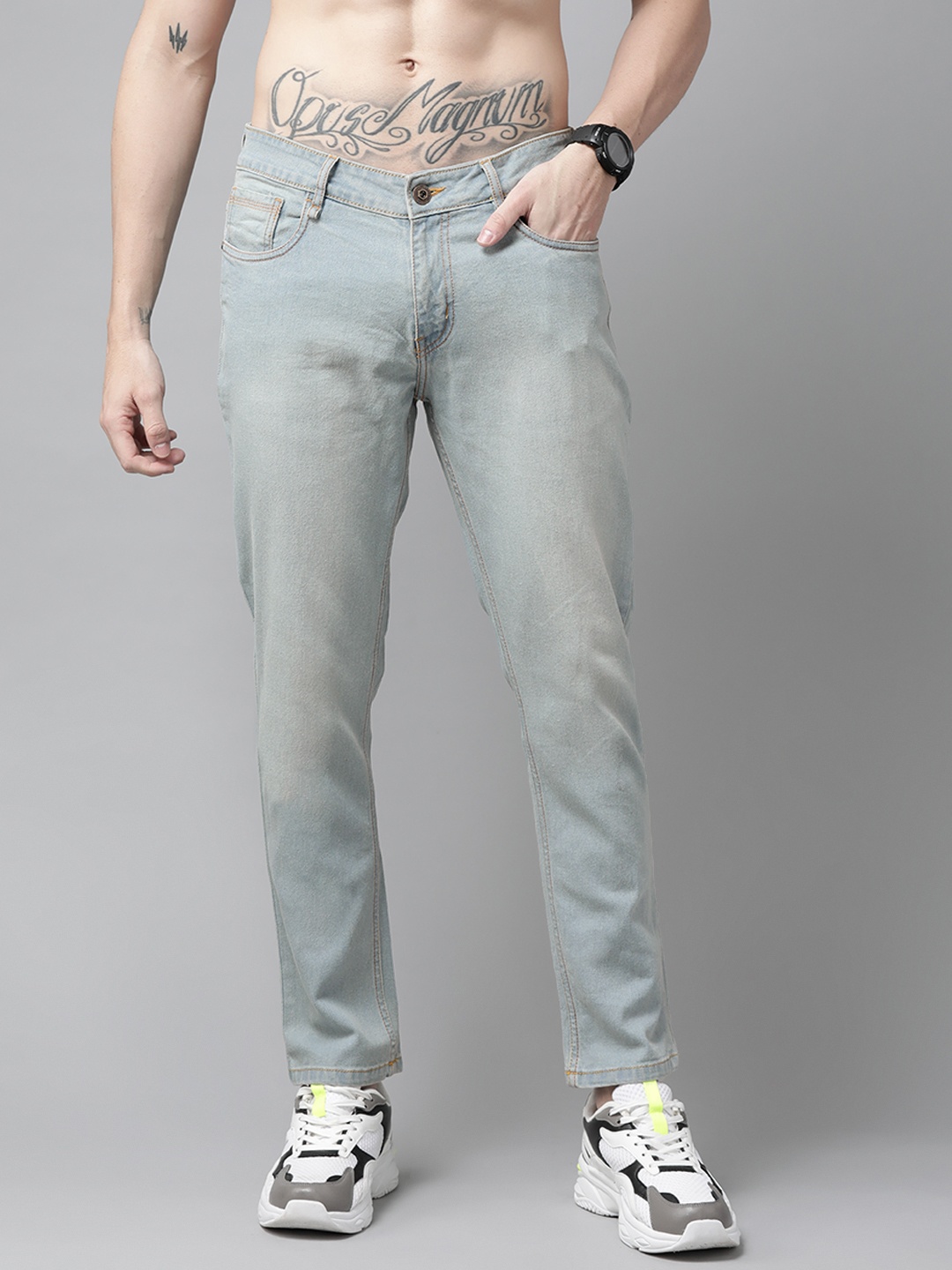 

Roadster Men Blue Skinny Fit Stretchable Jeans