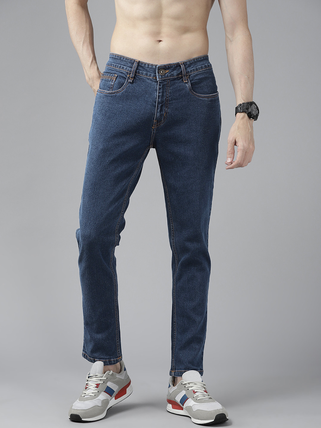 

Roadster Men Blue Skinny Fit Stretchable Jeans