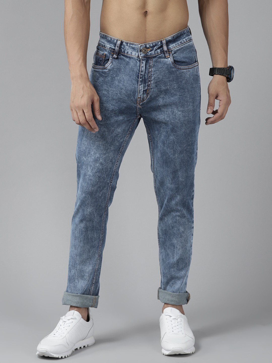 

Roadster Men Blue Skinny Fit Stretchable Jeans