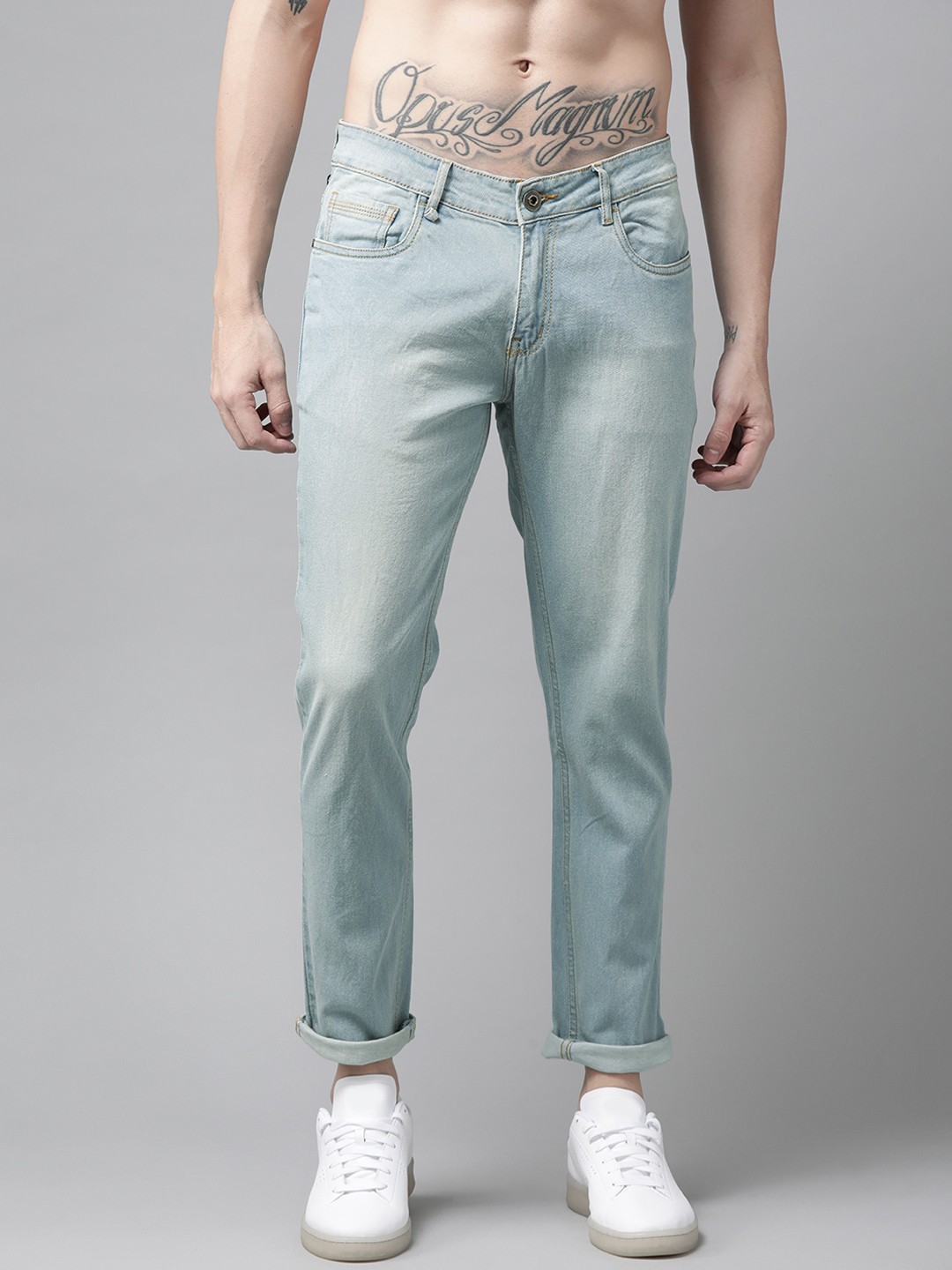 

Roadster Men Blue Skinny Fit Light Fade Stretchable Jeans