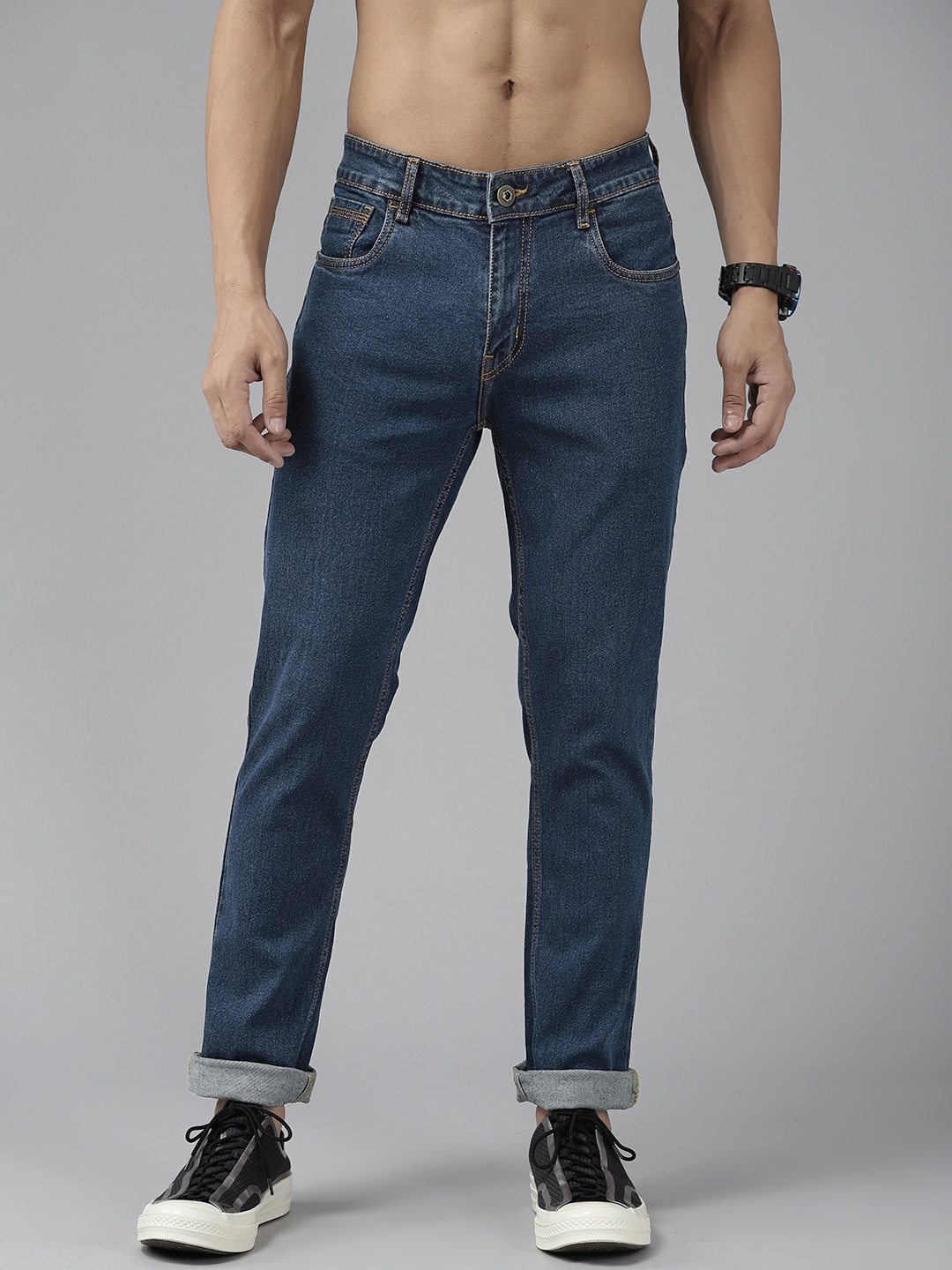 

Roadster Men Blue Skinny Fit Stretchable Jeans