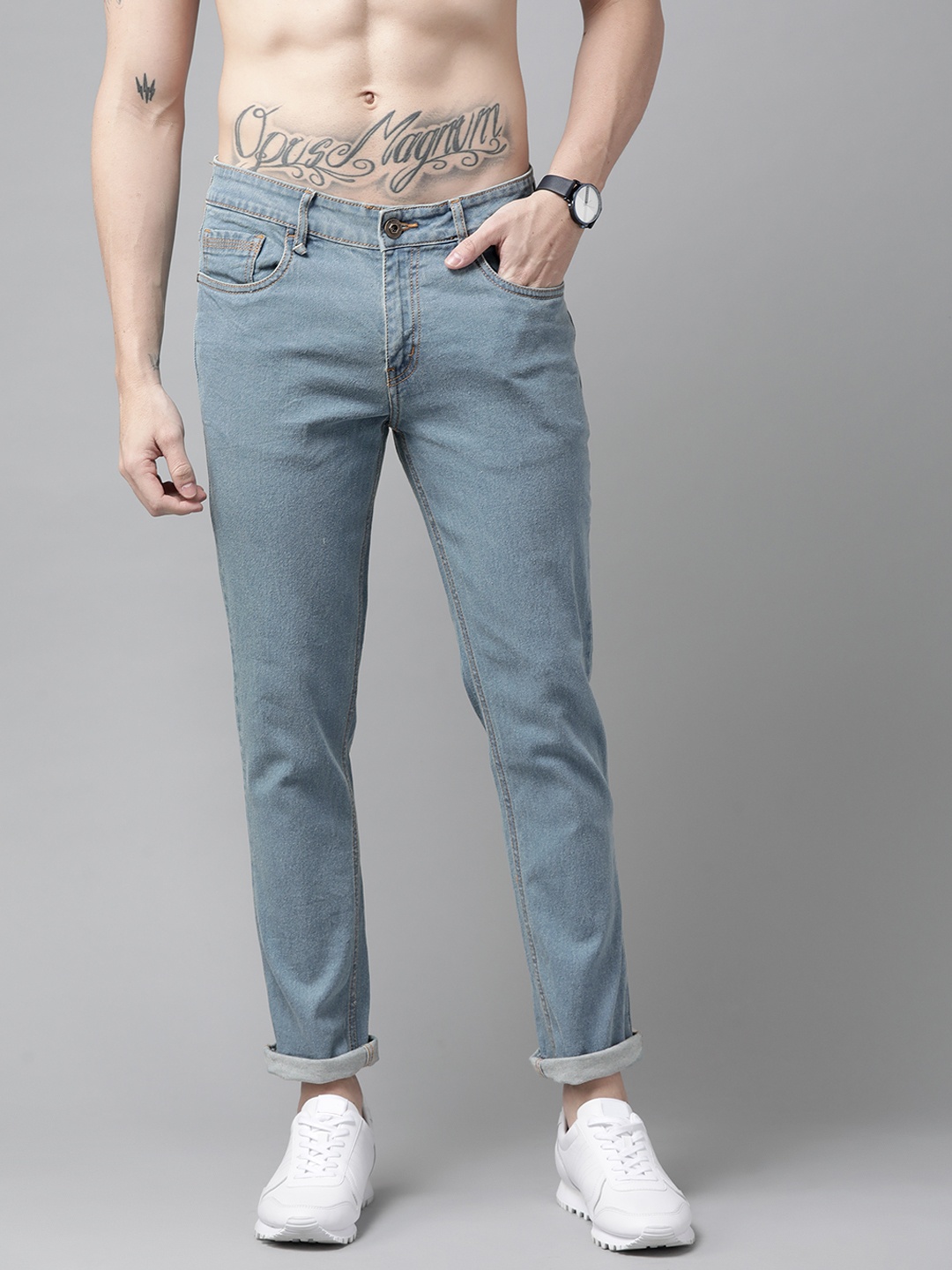 

Roadster Men Blue Stretchable Jeans