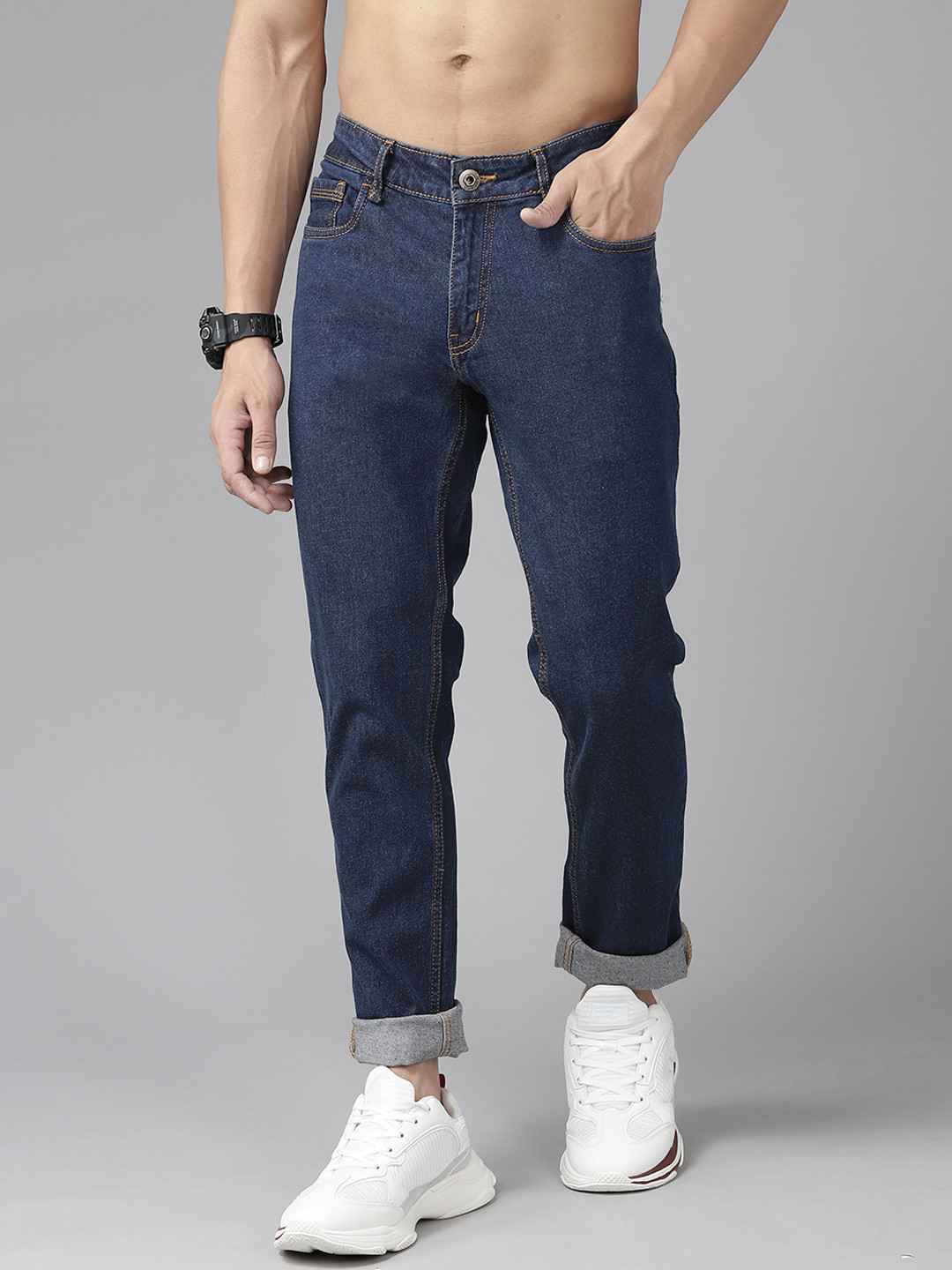 

Roadster Men Blue Skinny Fit Stretchable Jeans