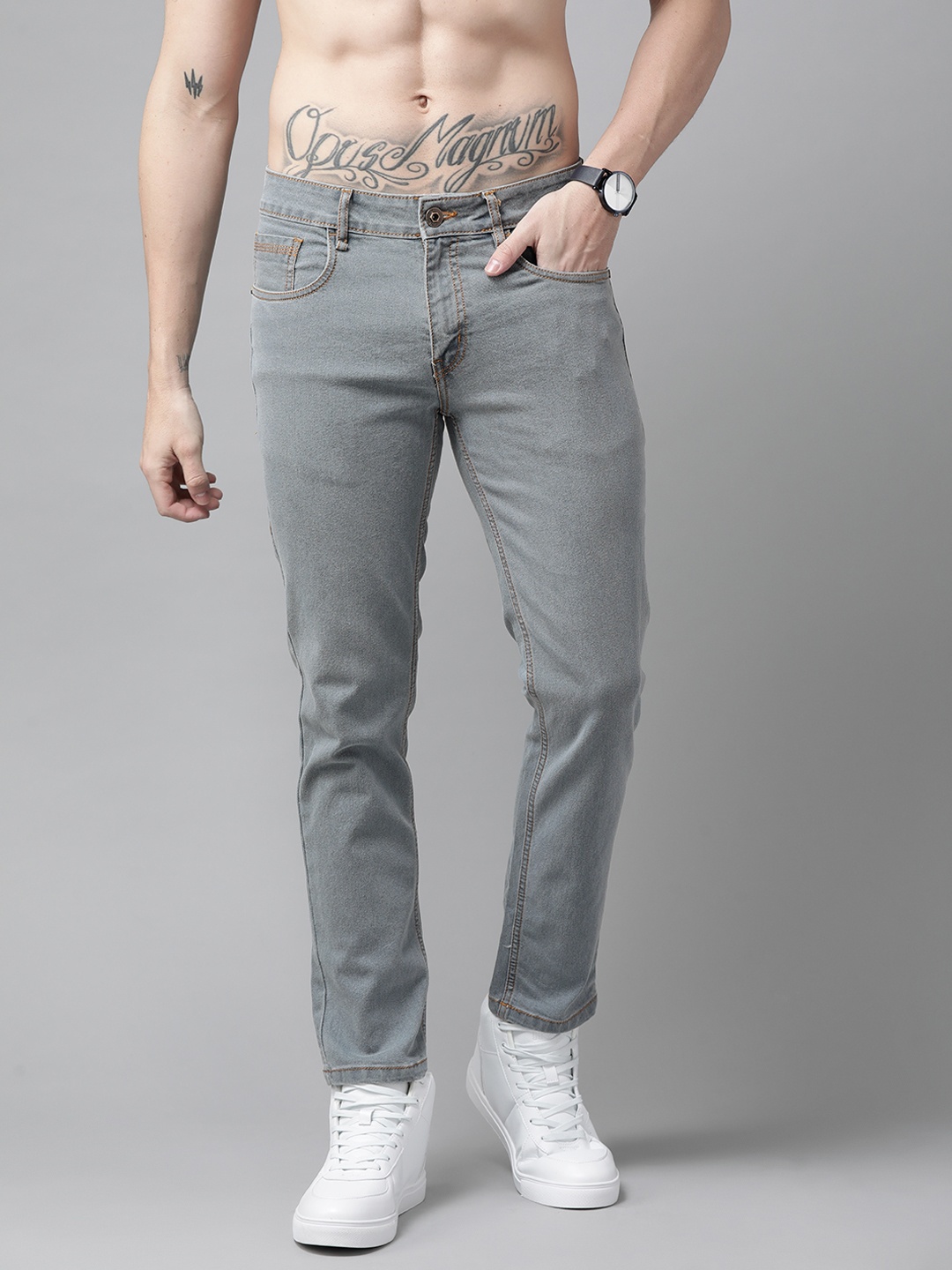 

Roadster Men Blue Skinny Fit Stretchable Jeans