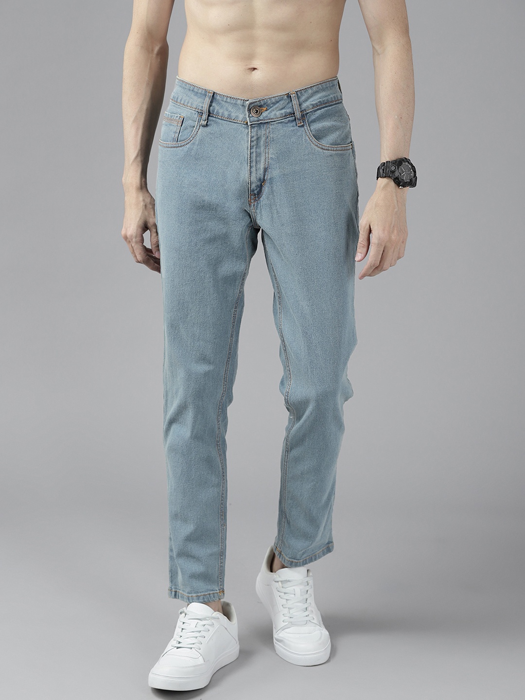 

Roadster Men Blue Skinny Fit Stretchable Jeans