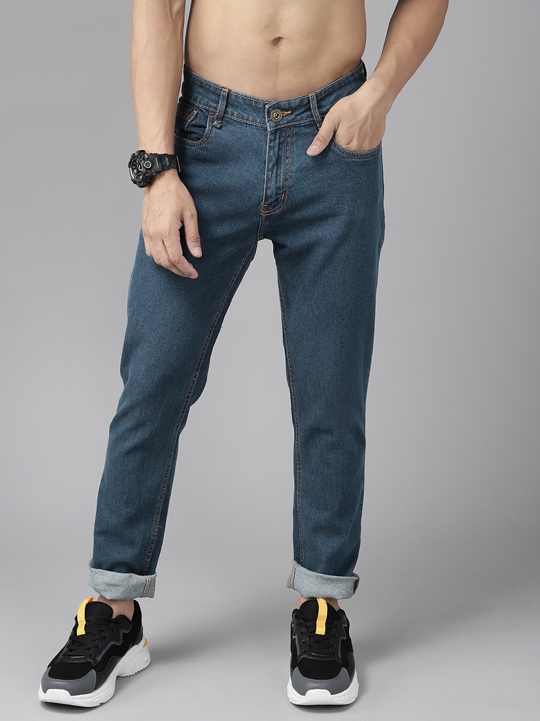 

Roadster Men Blue Skinny Fit Stretchable Jeans