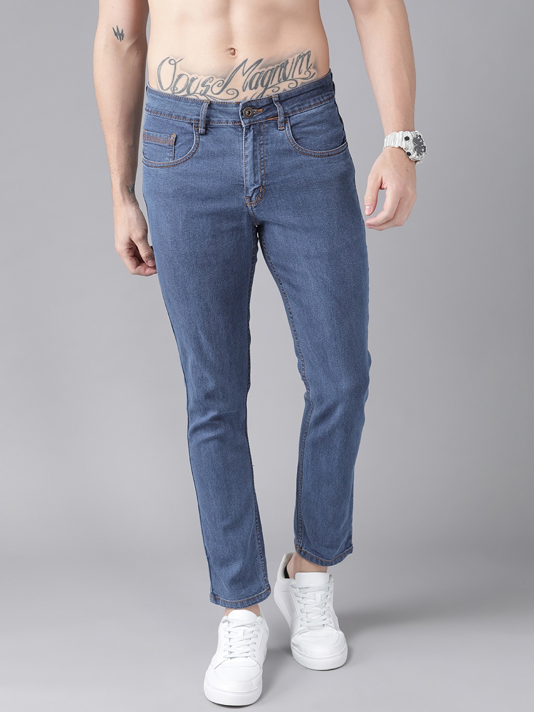

Roadster Men Blue Skinny Fit Stretchable Jeans