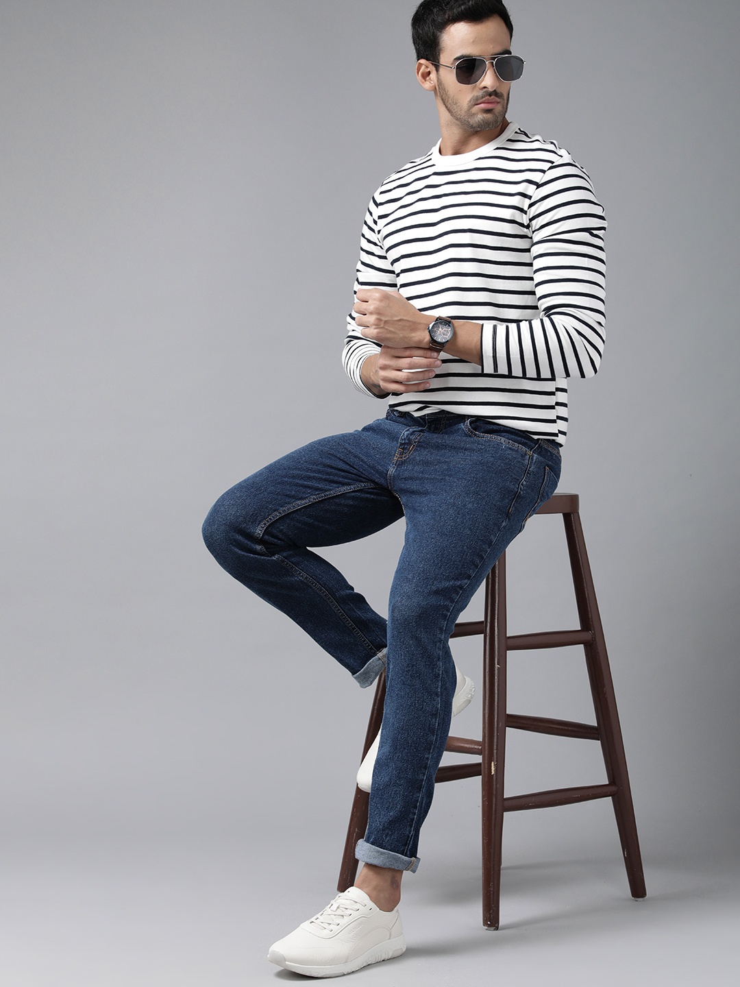 

Roadster Men Blue Skinny Fit Stretchable Jeans