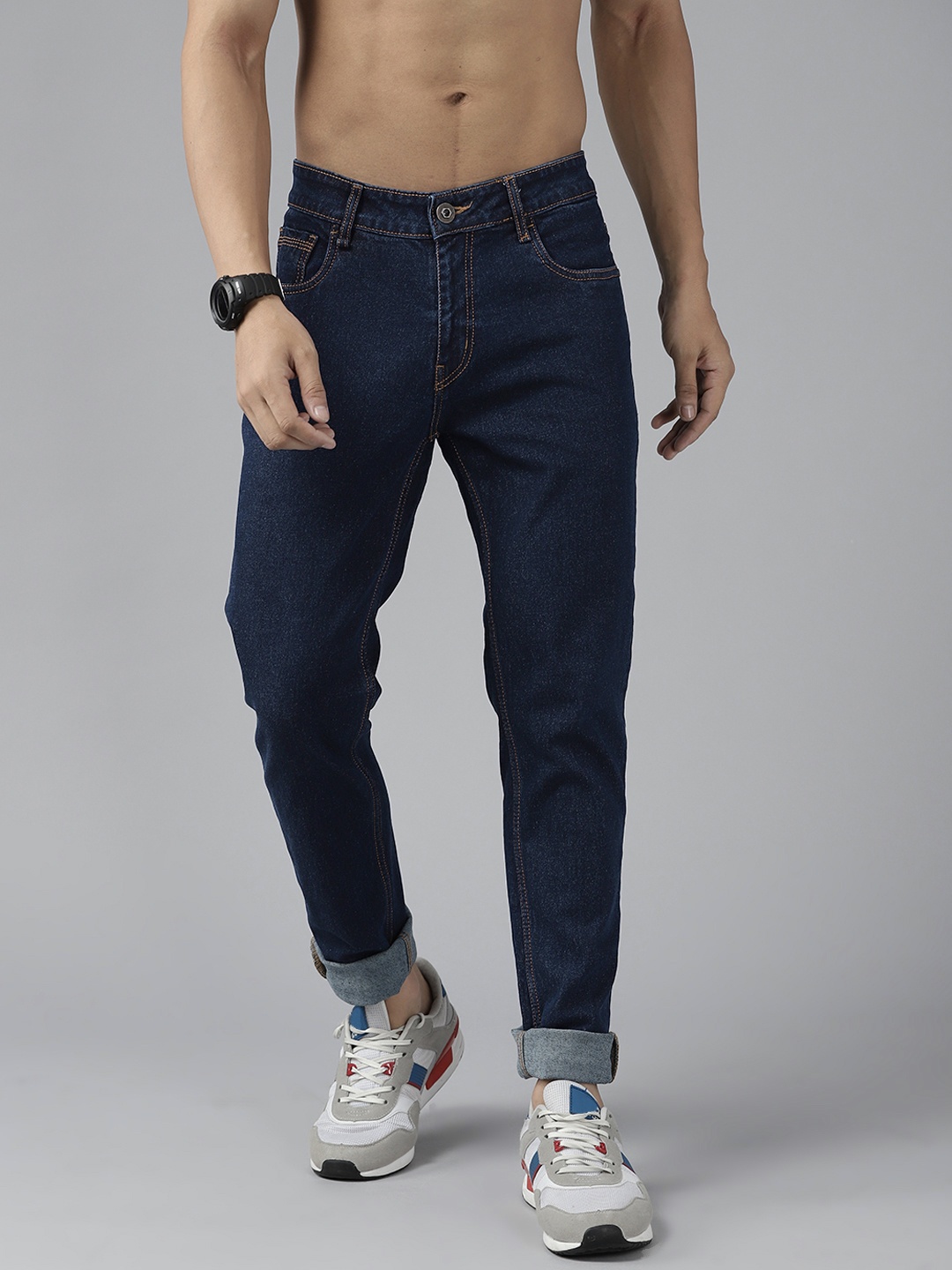 

Roadster Men Blue Skinny Fit Stretchable Jeans