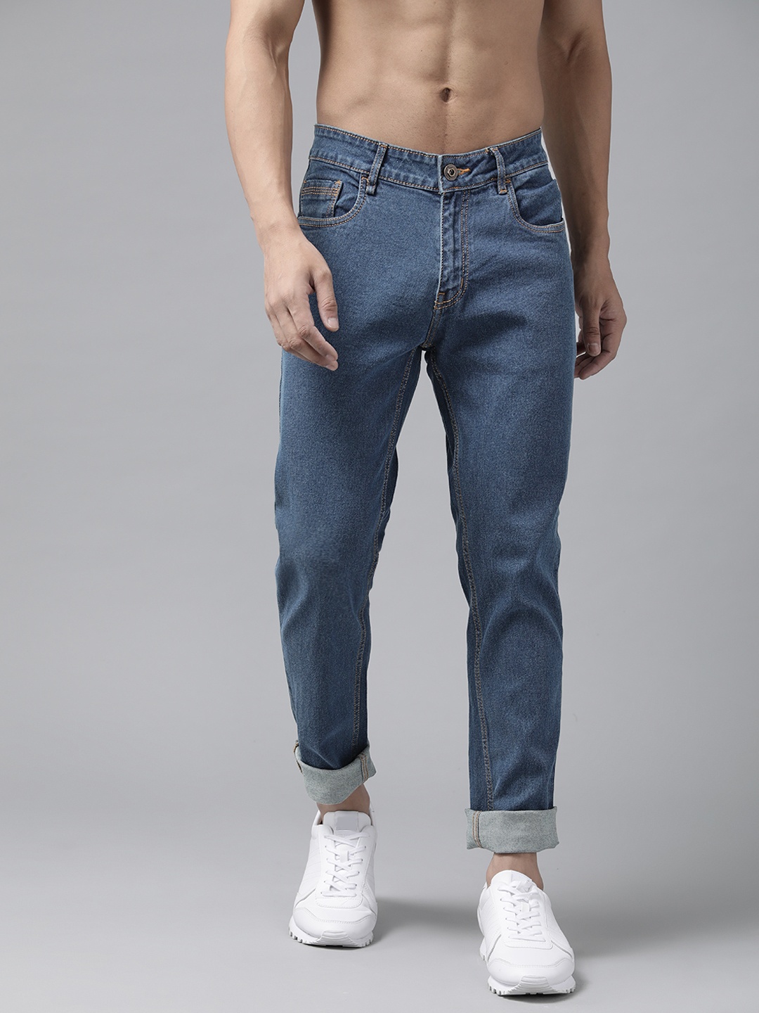 

Roadster Men Blue Skinny Fit Stretchable Jeans