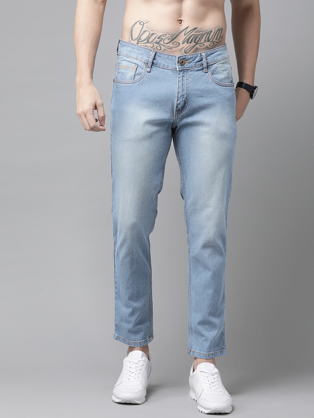

Roadster Men Blue Skinny Fit Light Fade Stretchable Jeans