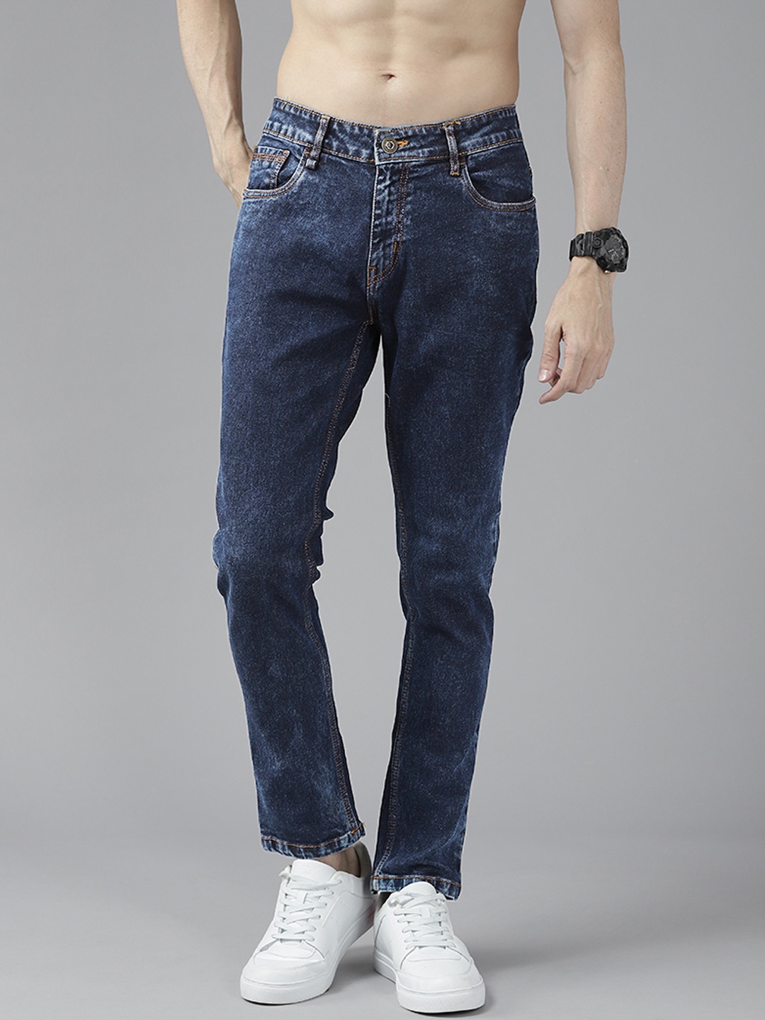 

Roadster Men Blue Skinny Fit Stretchable Jeans