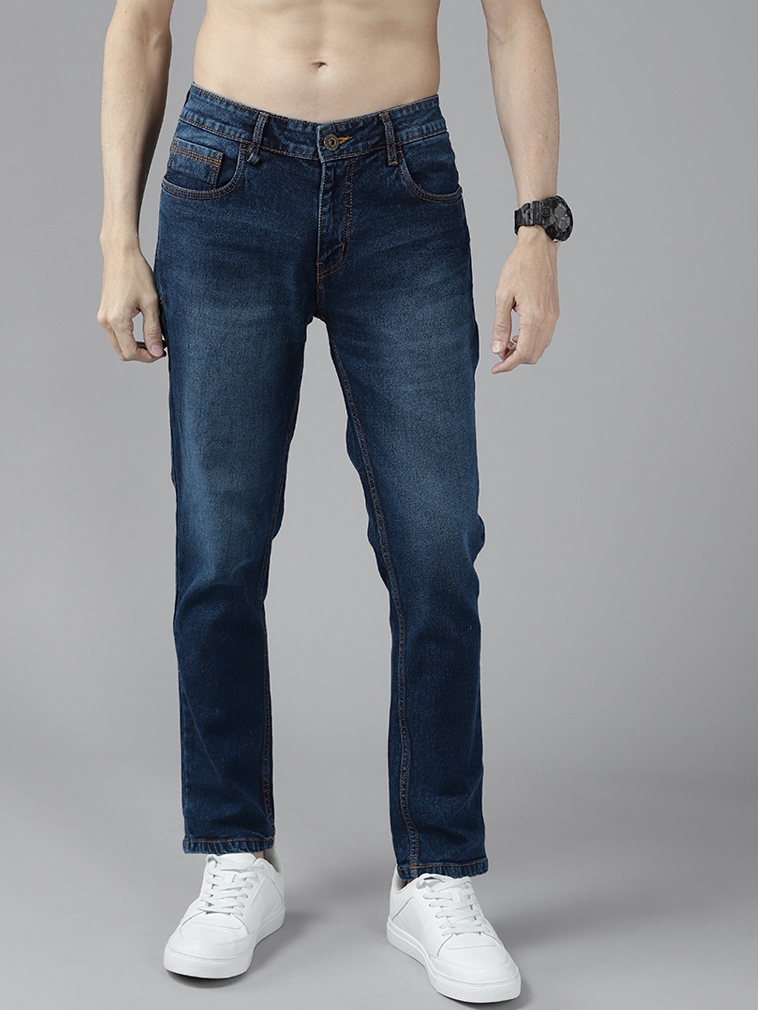 

Roadster Men Blue Skinny Fit Light Fade Stretchable Jeans