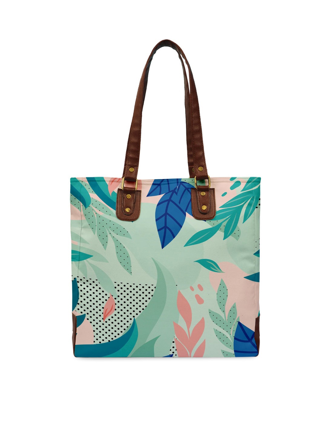 

Crazy Corner Multicoloured Printed Oversized Shopper Handheld Bag, Multi