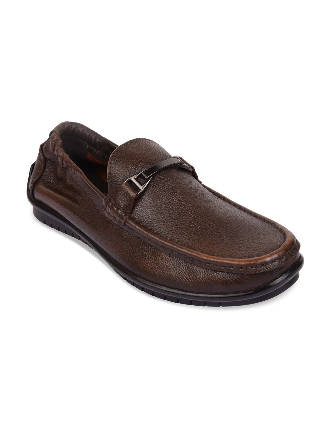 

Regal Men Brown Leather Loafers