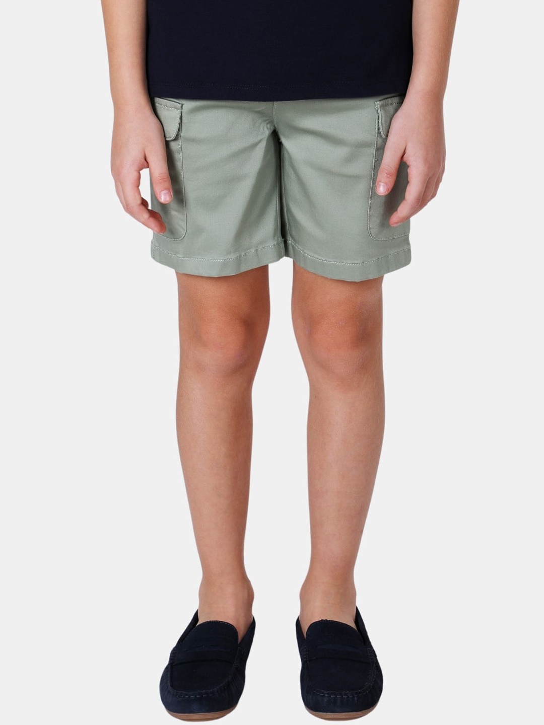 

One Friday Boys Green Sports Shorts