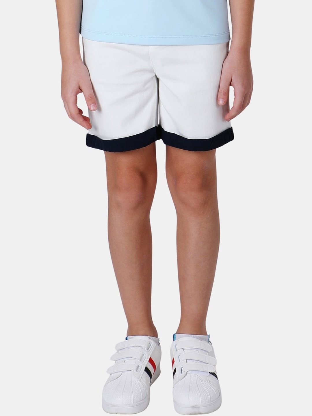 

One Friday Boys Off White Shorts