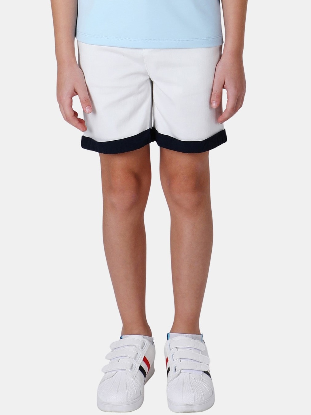 

One Friday Boys Off White Shorts