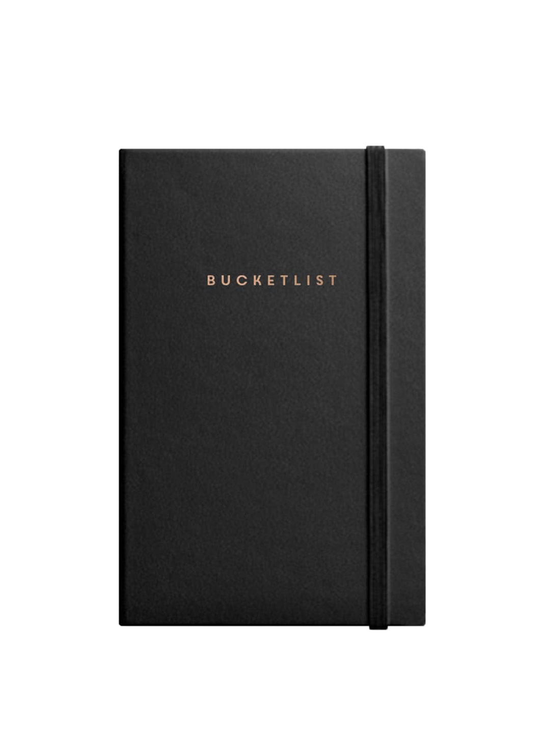 

The Art People Black Journal Notebook With Elasticated Band
