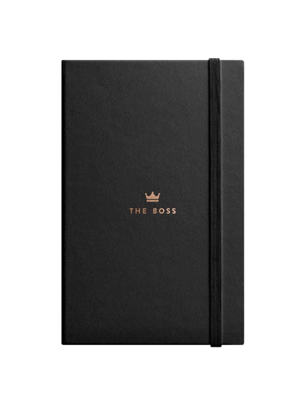 

The Art People Black Journal with Elastic Band