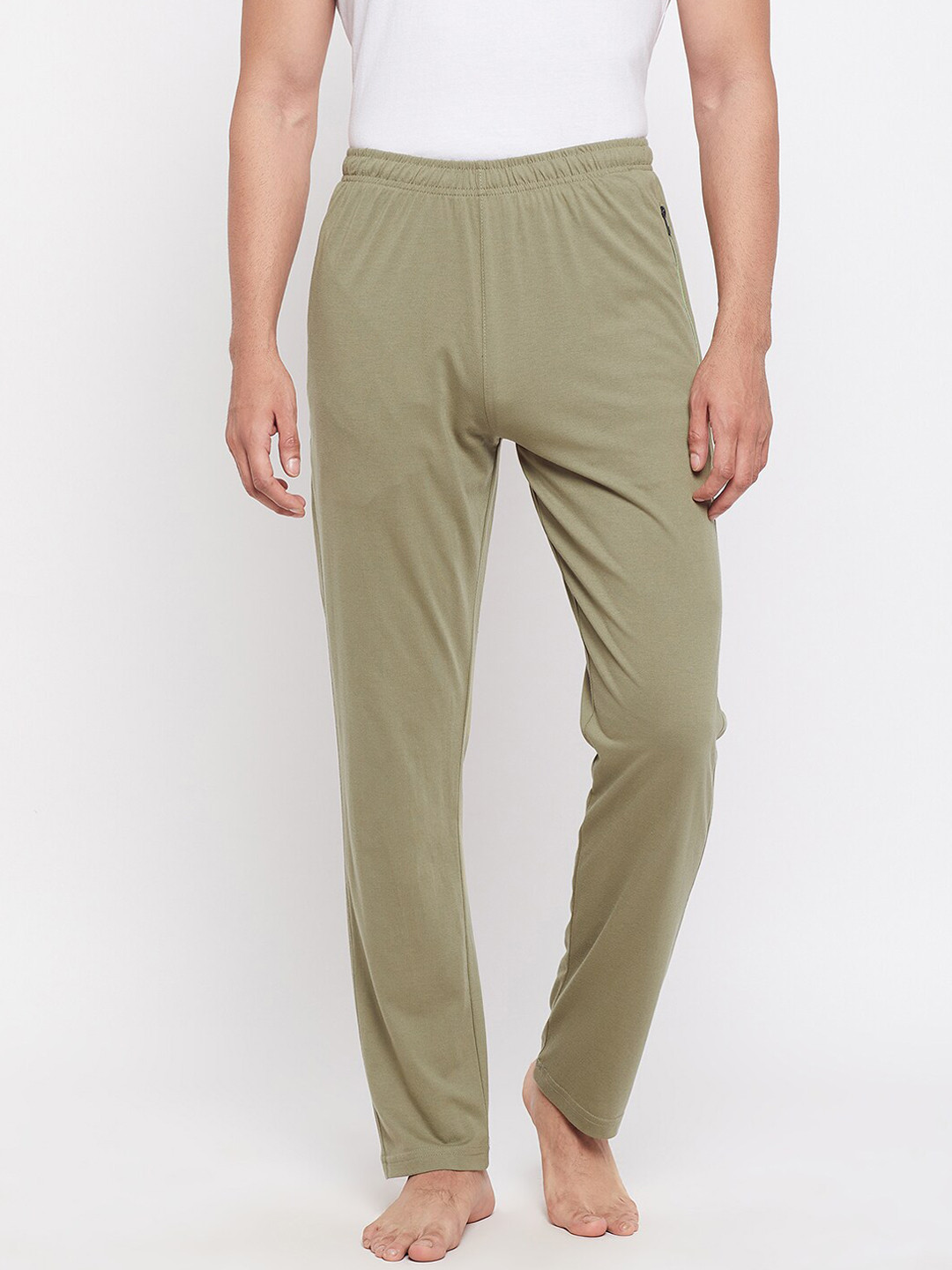 

Okane Men Olive Pure Cotton Lounge Pant