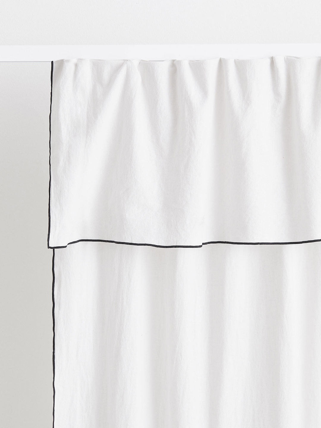 

H&M Grey 2-Pack Linen-Mix Curtains