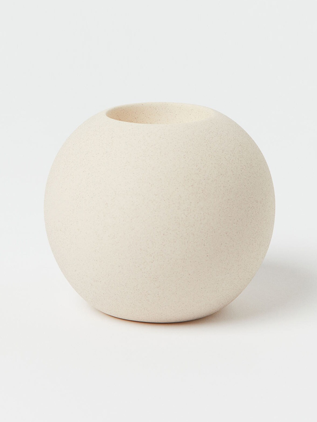 

H&M Off-White Stoneware Tealight Holder