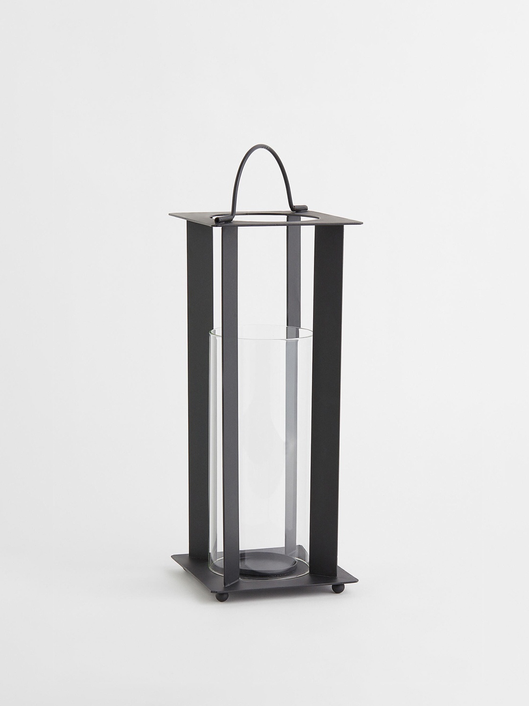 

H&M Unisex Black Large Metal Candle Lantern