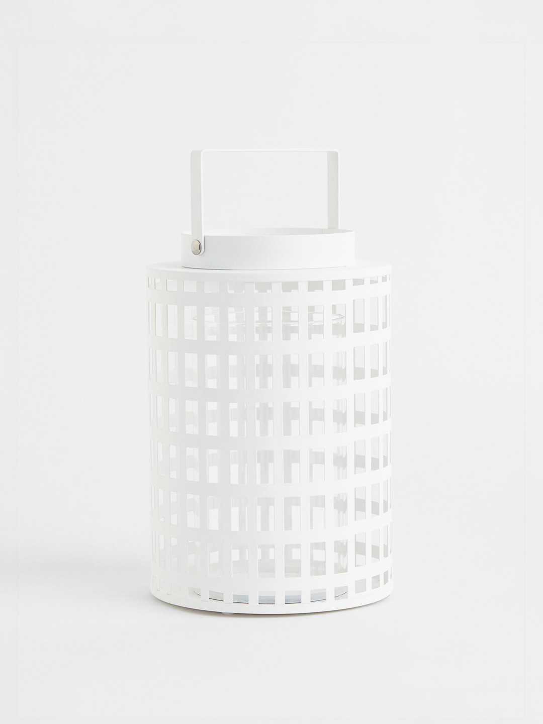 

H&M White Metal Candle Lantern