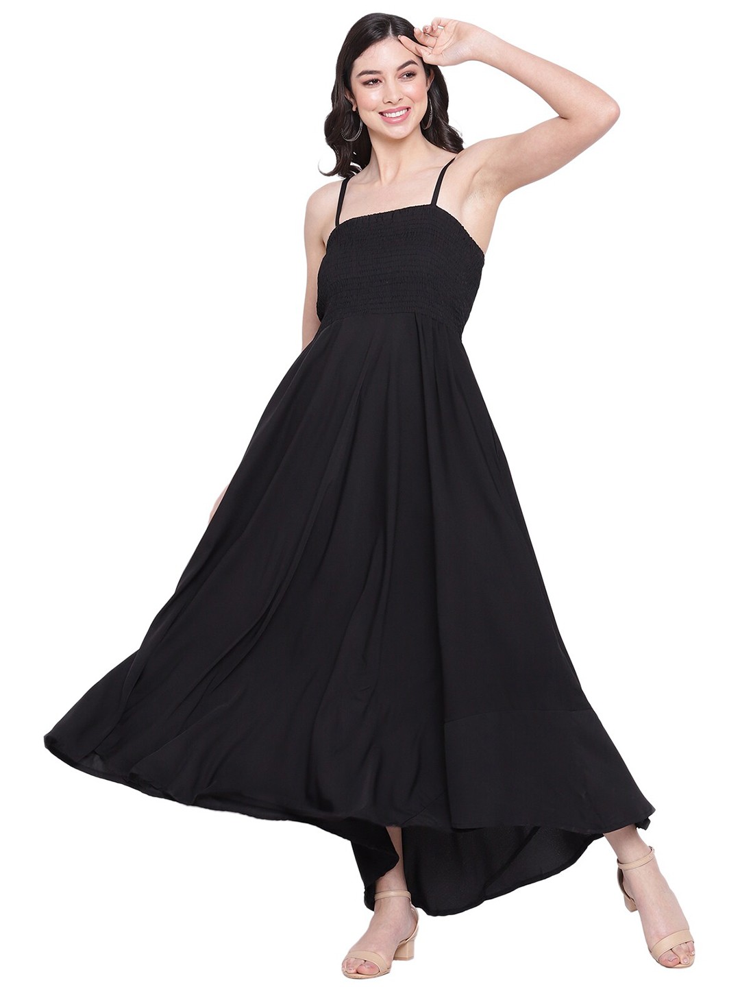 

Aawari Black Maxi Dress