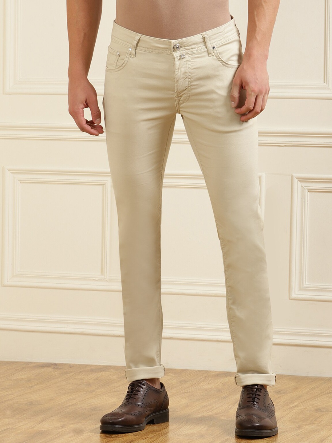 

Jacob Cohen Men Beige Jeans