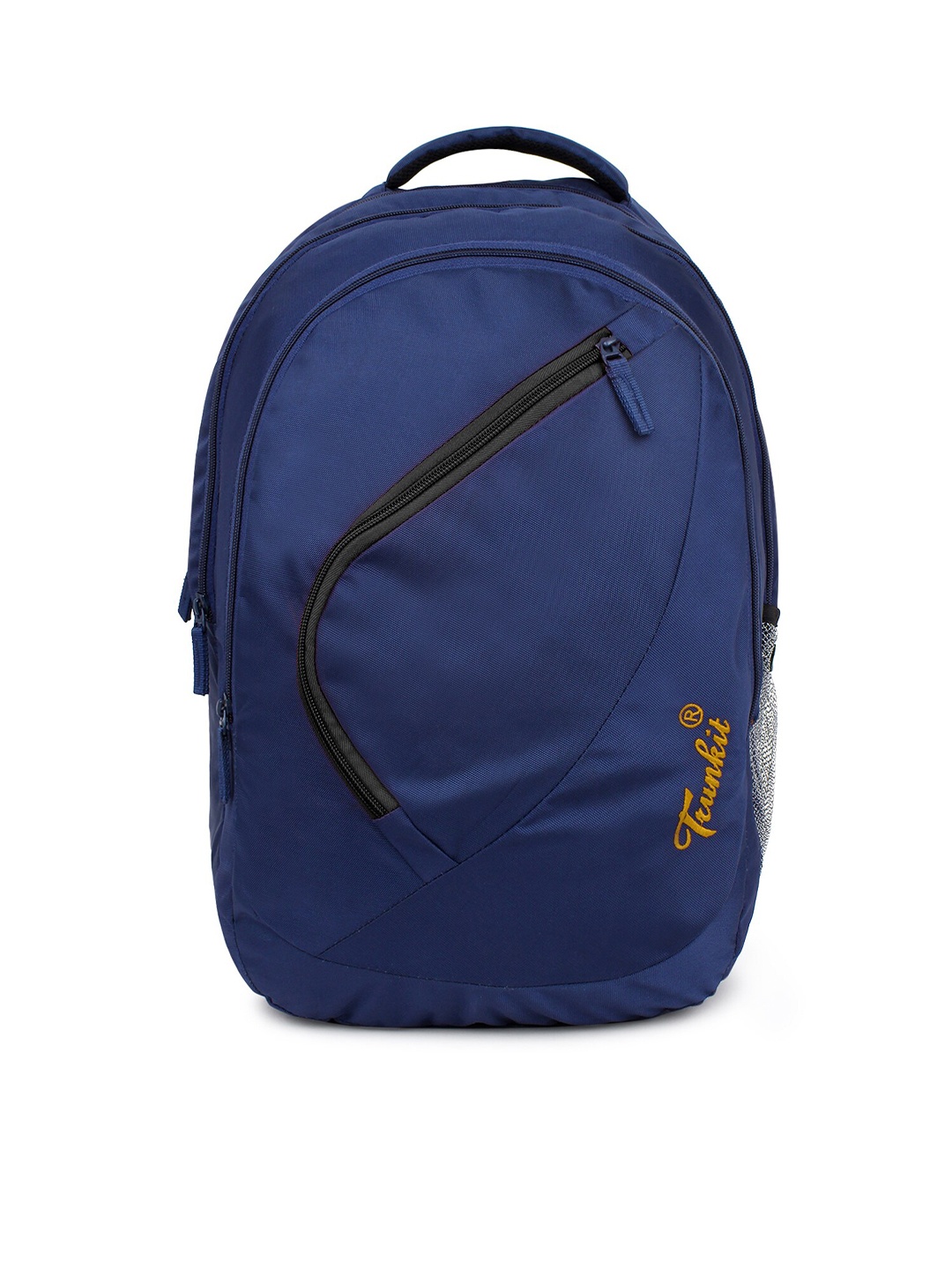 

TRUNKIT Unisex Blue & Black Backpack