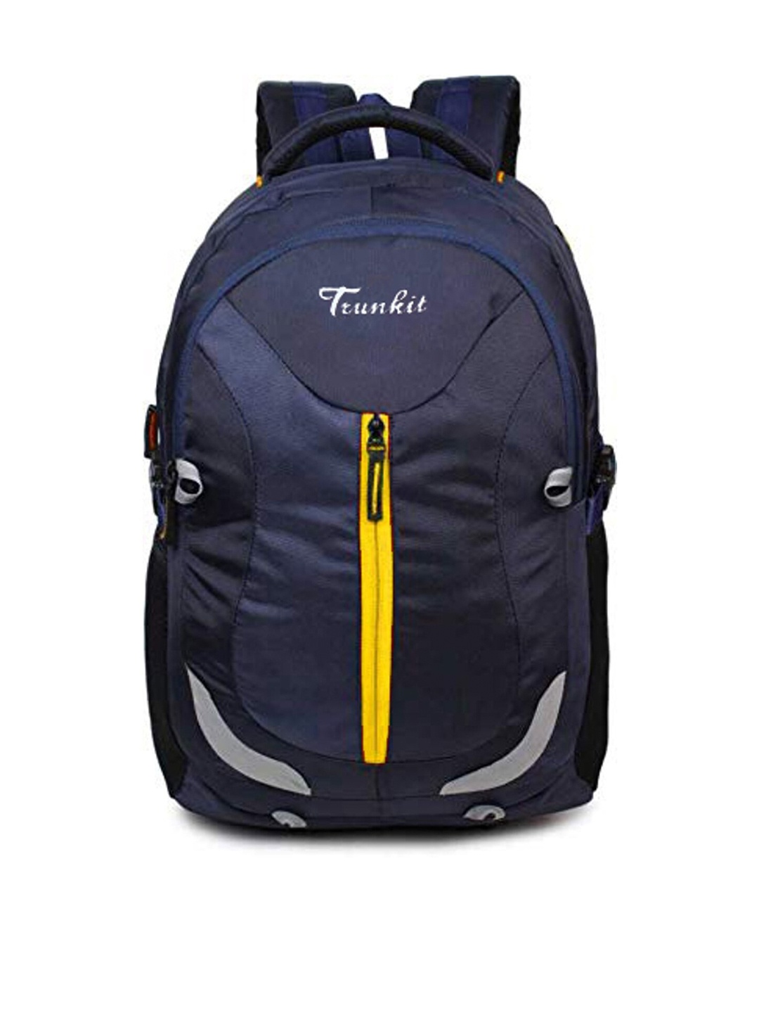 

TRUNKIT Unisex Blue & Yellow Solid Backpack