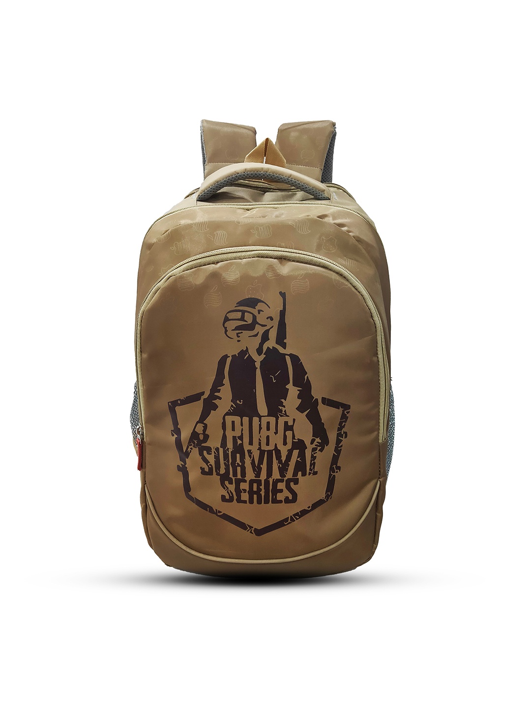 

TRUNKIT Unisex Gold-Toned & Black Waterproof 15 Inch Laptop Backpack