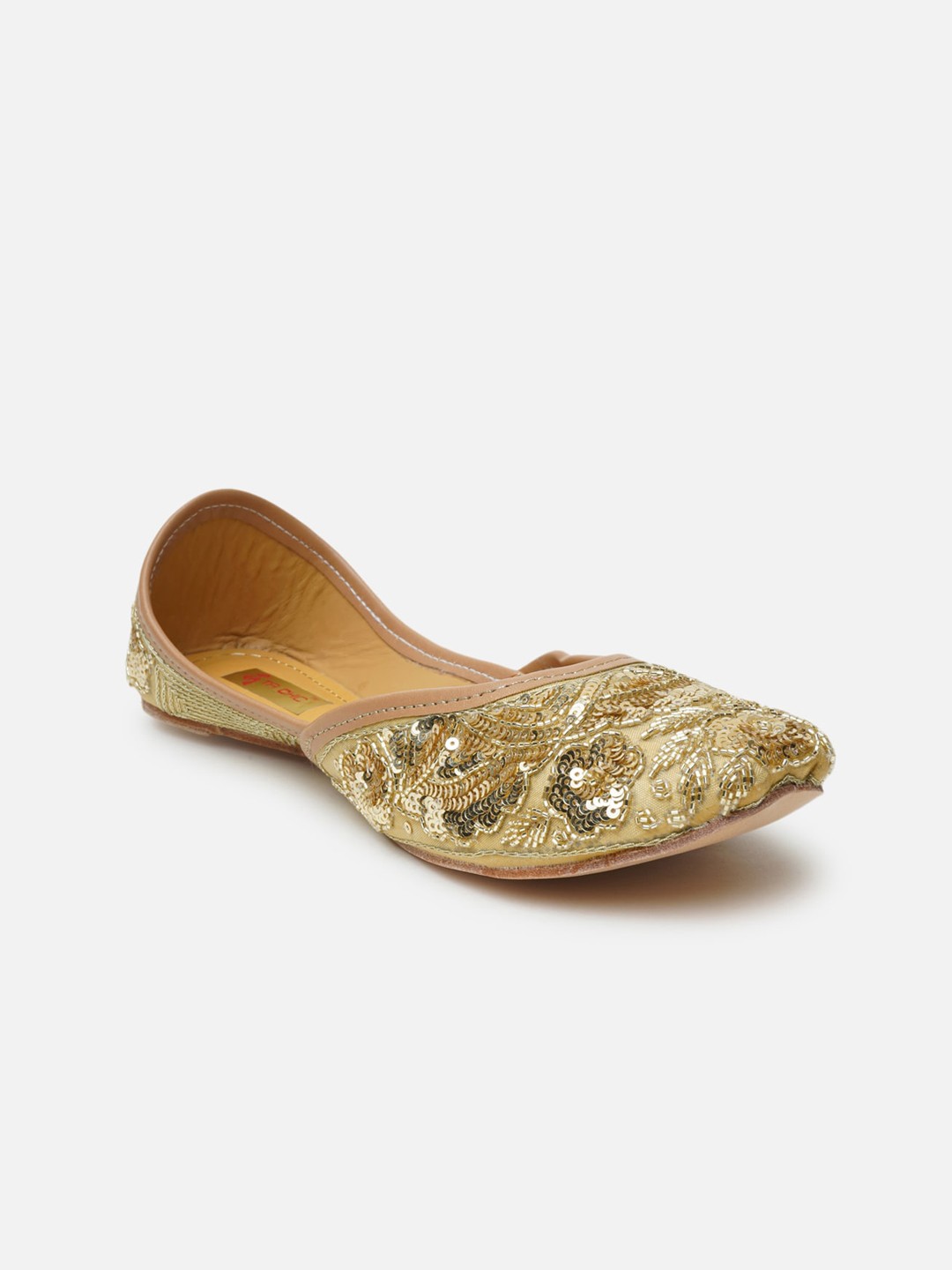 

Ta Chic Women Beige Ethnic Flats