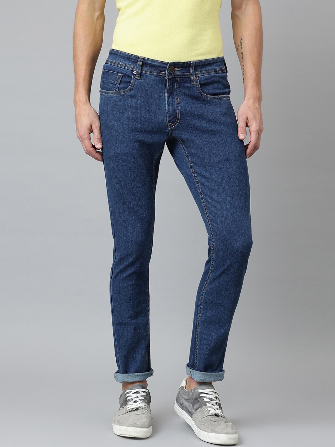 

Richlook Men Blue Comfort Slim Fit Stretchable Jeans