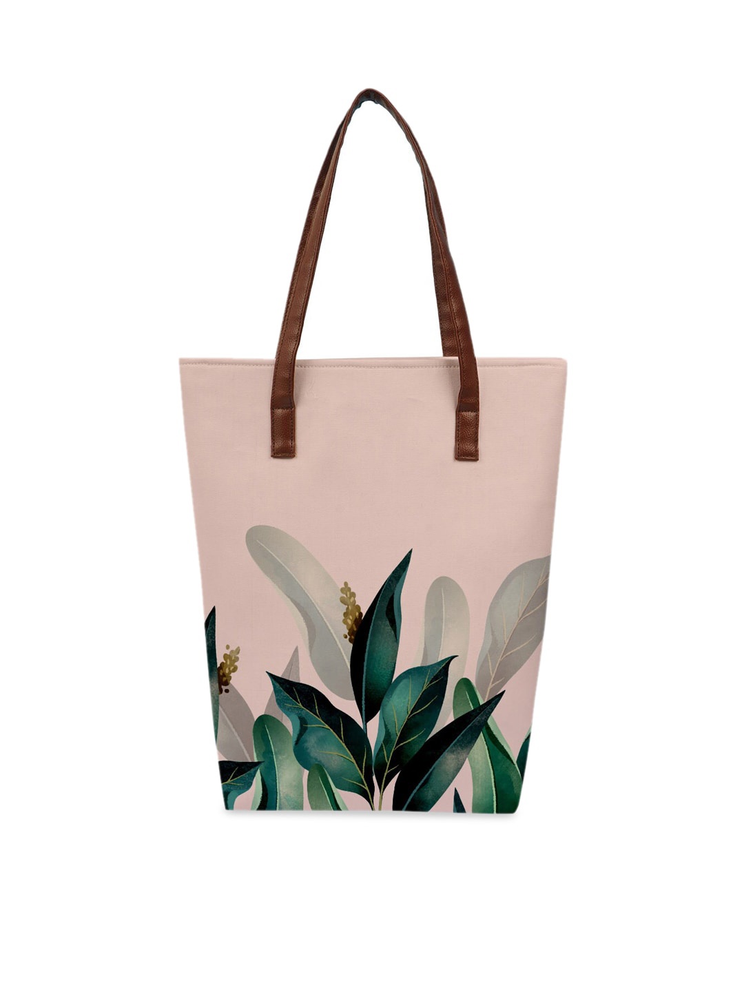 

Crazy Corner Pink Oversized Structured Tote Bag with Cut Work