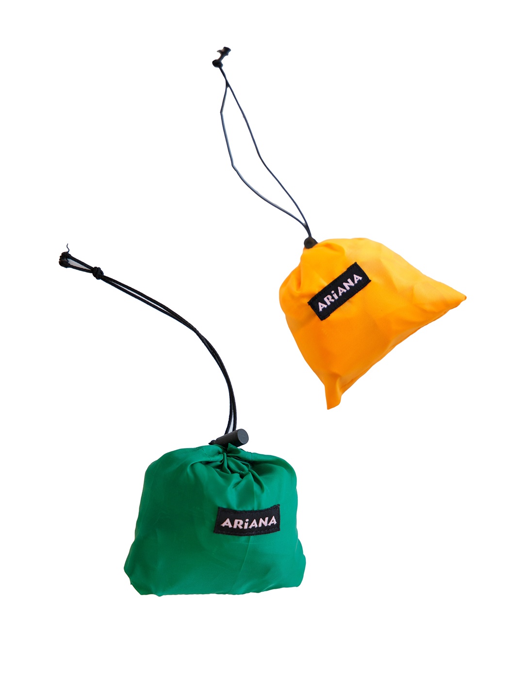 

Ariana Pack Of 2 Lightweight Shopping Travel Pouch, Orange