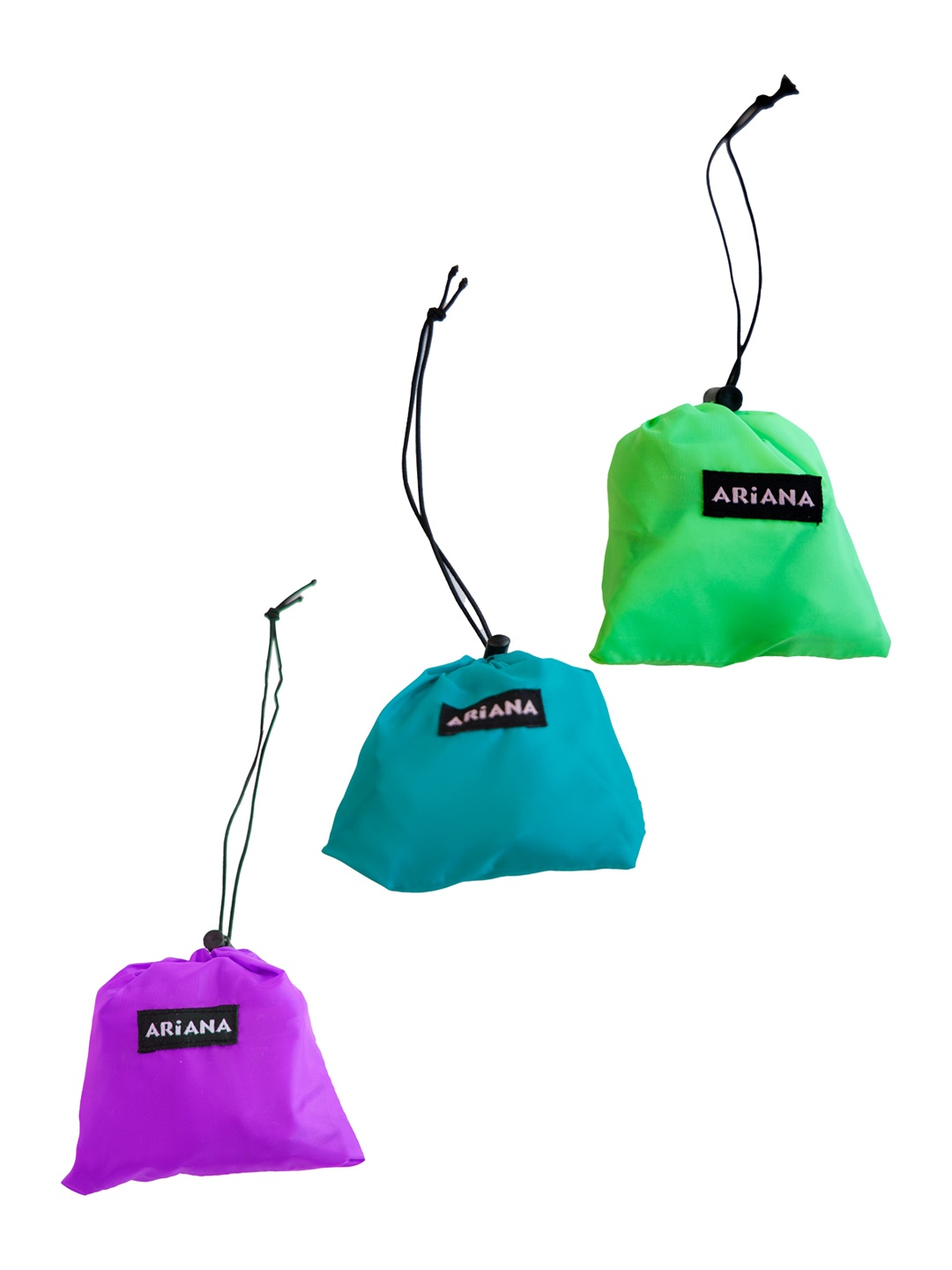 

Ariana Pack of 3 Travel Pouch, Green