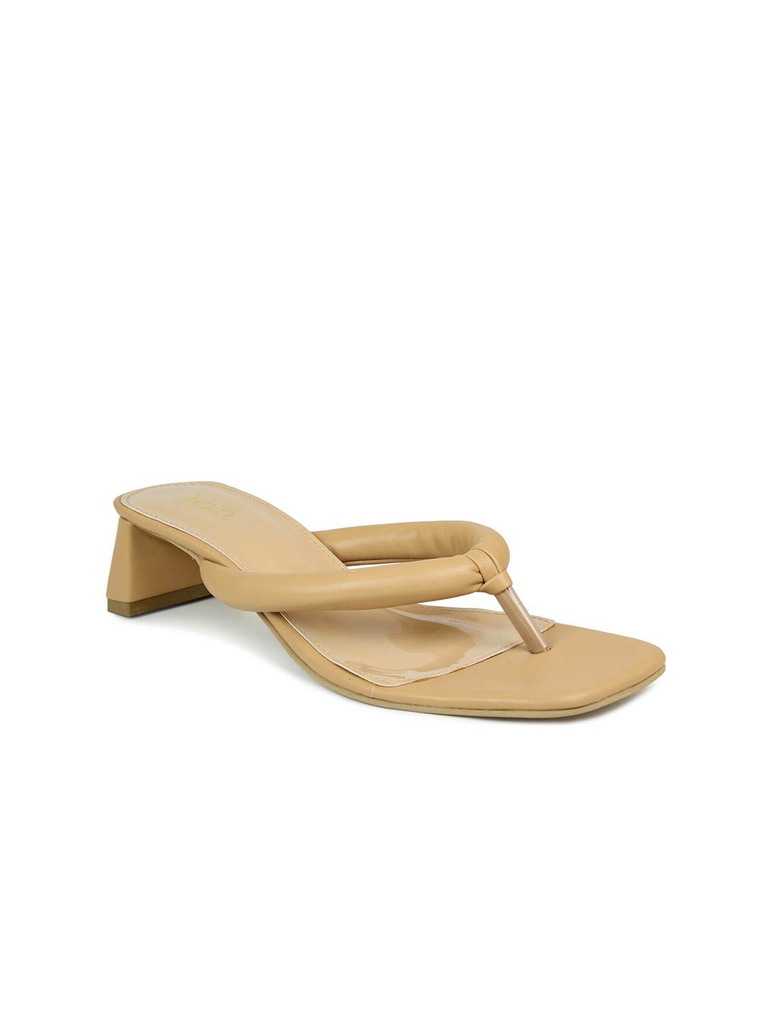 

Inc 5 Beige & Beige Block Heels