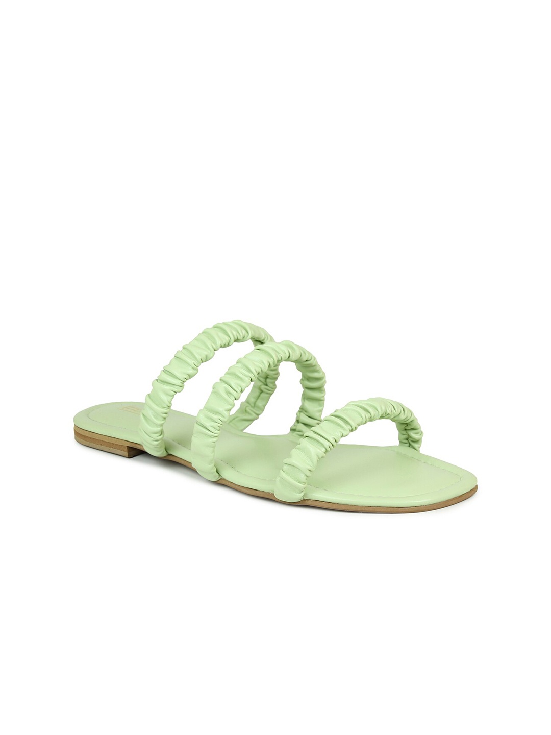 

Inc 5 Women Green Open Toe Flats