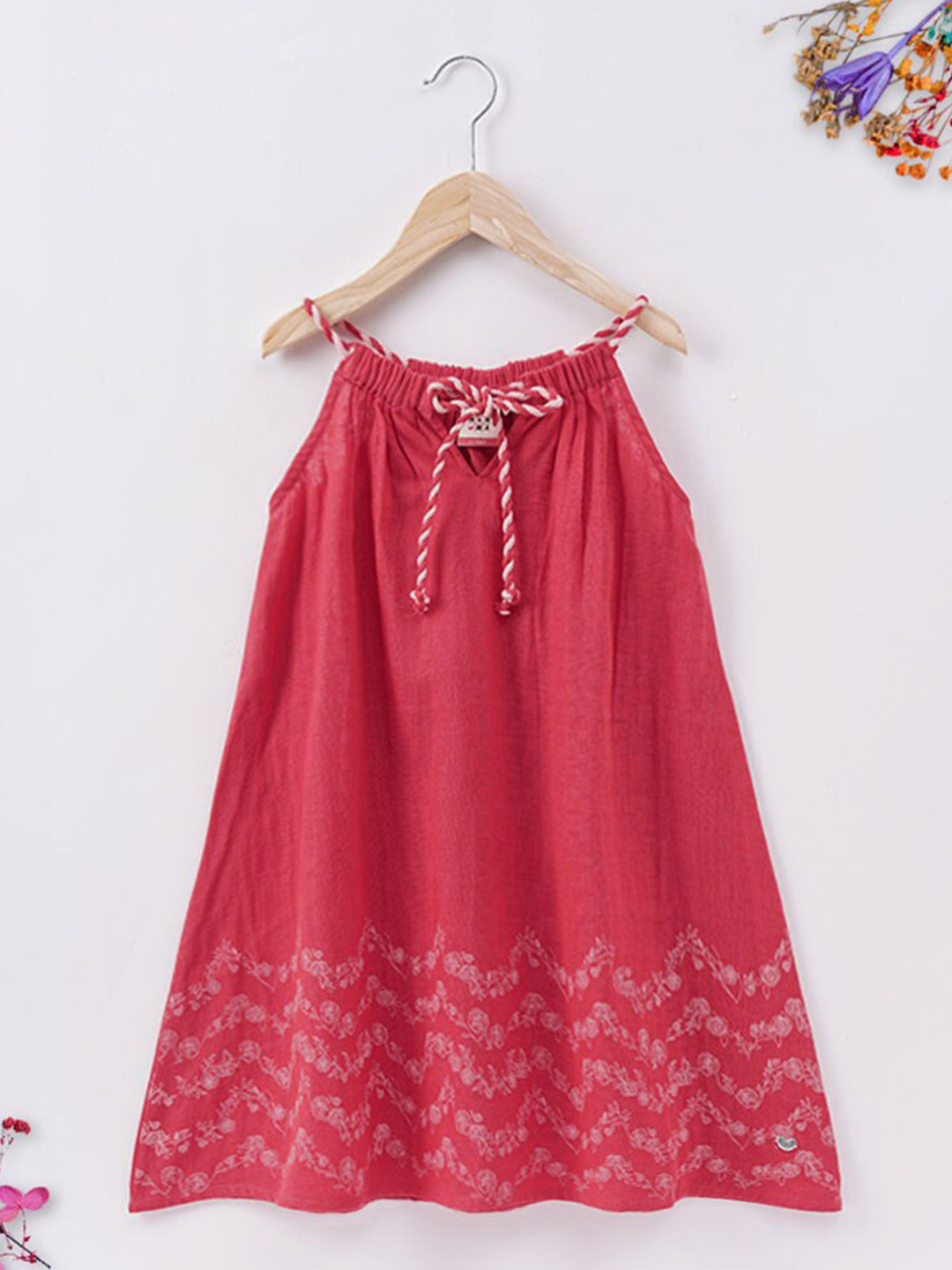 

Ed-a-Mamma Red A-Line Dress
