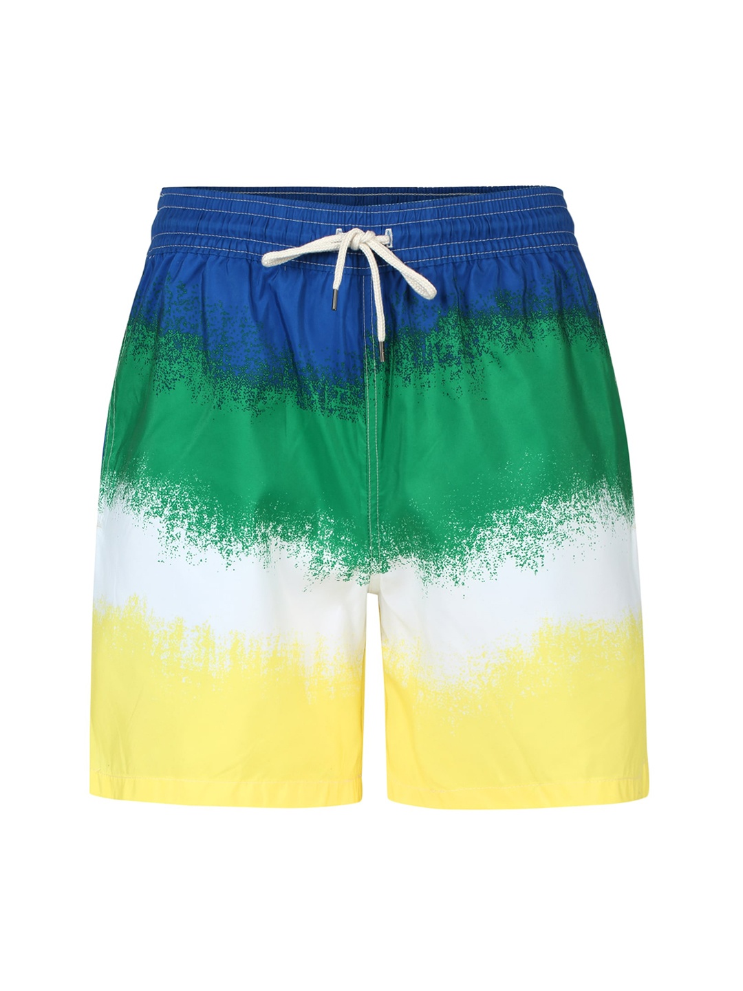 

Polo Ralph Lauren Men Multicoloured Ombre Shorts, Green